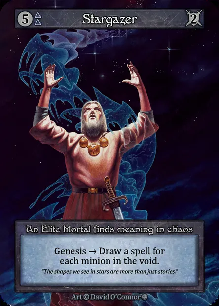 Stargazer, Sorcery card GOT 179 — Gothic set