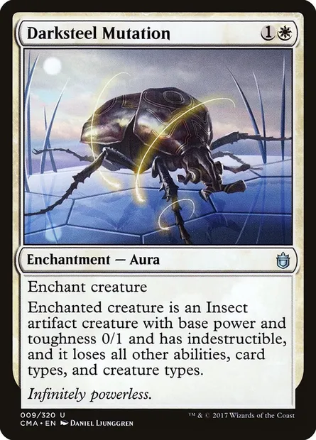 Mutation de sombracier, carte Magic CMA 9 — extension Commander Anthology