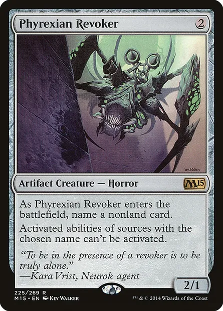 Phyrexian Revoker, Magic card M15 225 — Magic 2015 set