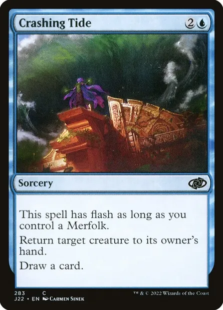 Crashing Tide, Magic card J22 283 — Jumpstart 2022 set