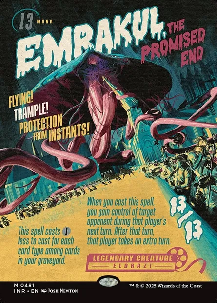 Emrakul, the Promised End, Magic card INR 481 — Innistrad Remastered set