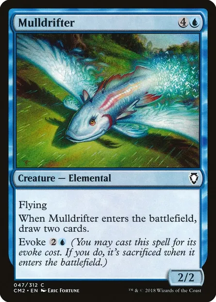 Mulldrifter, Magic card CM2 47 — Commander Anthology Volume II set