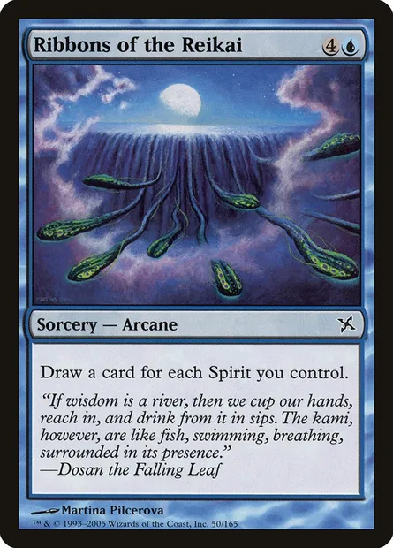 Rubans du Reikai, carte Magic BOK 50 — extension Traîtres de Kamigawa