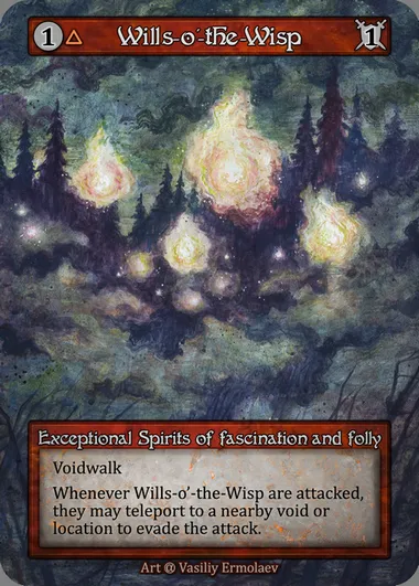 Wills-o'-the-Wisp, Sorcery card ALP 184 — Alpha set