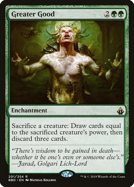 Greater Good, Magic card BBD 201 — Battlebond set