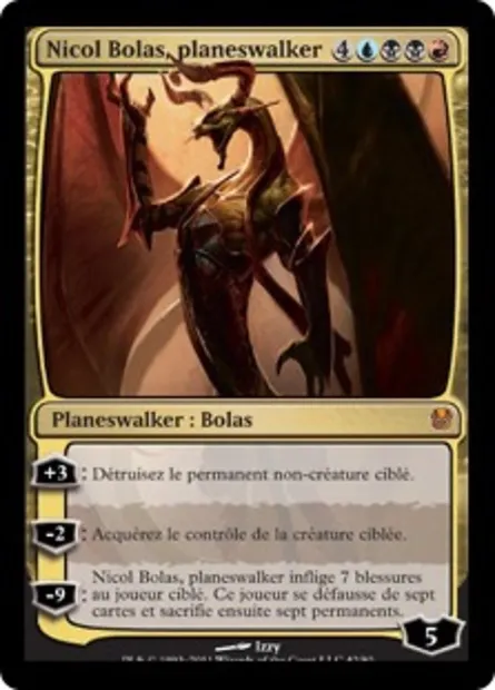 Nicol Bolas, planeswalker, carte Magic DDH 42 — extension Duel Decks: Ajani vs. Nicol Bolas