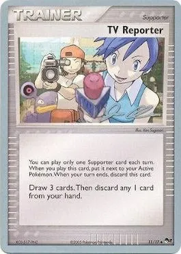 Journaliste télé, carte Pokémon WCD06 011 — extension World Championship Decks 2006