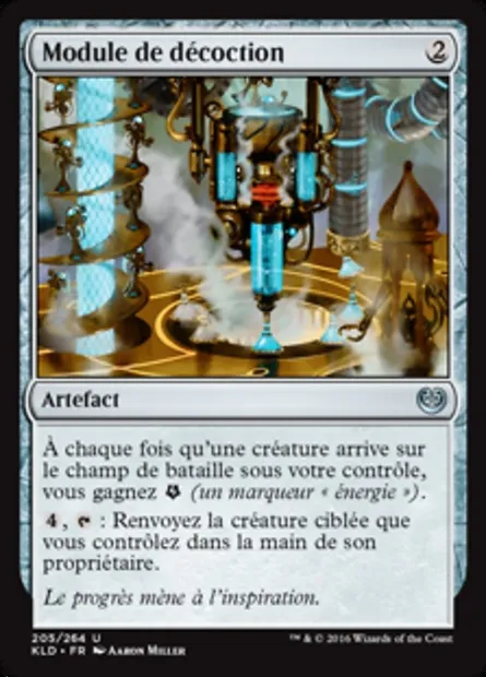 Module de décoction, carte Magic KLD 205 — extension Kaladesh