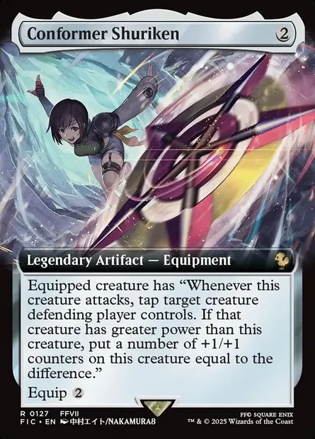 Conformer Shuriken, Magic card FIC 127 — Final Fantasy Commander set