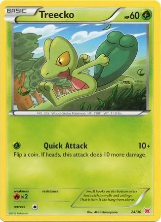 Arcko, carte Pokémon TK8A 024 — extension XY Trainer Kit: Latias