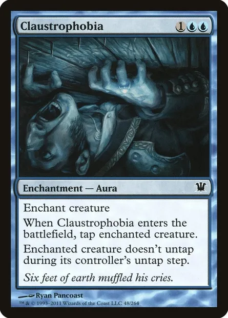Claustrophobia, Magic card ISD 48 — Innistrad set