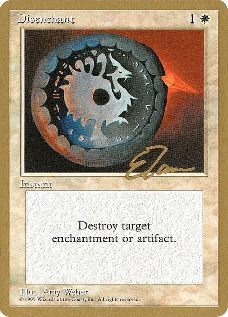 Disenchant, Magic card PTC et22 — Pro Tour Collector Set set