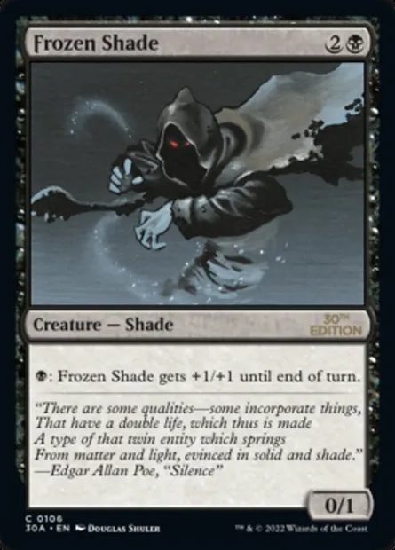 Ombre glaciale, carte Magic 30A 106 — extension 30th Anniversary Edition