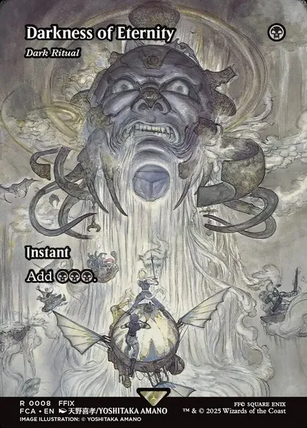Dark Ritual, Magic card FCA 8 — Final Fantasy: Through the Ages set