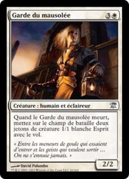 Garde du mausolée, carte Magic ISD 20 — extension Innistrad