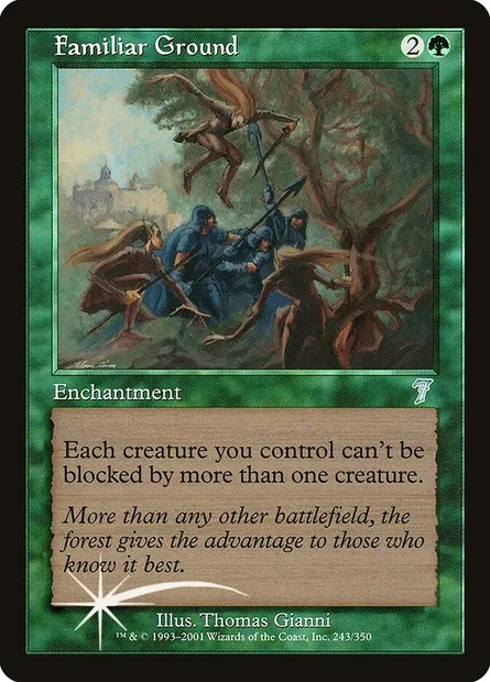 Familiar Ground, Magic card 7ED 243★ — Seventh Edition set