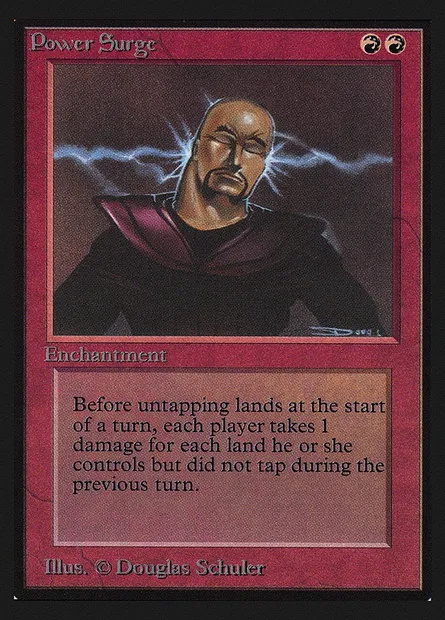 Power Surge, Magic card CEI 168 — Intl. Collectors' Edition set