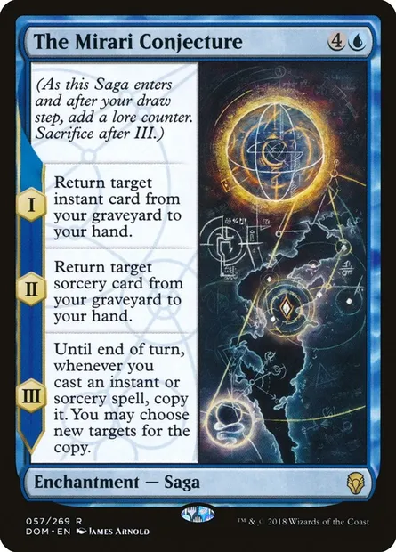 The Mirari Conjecture, Magic card DOM 57 — Dominaria set