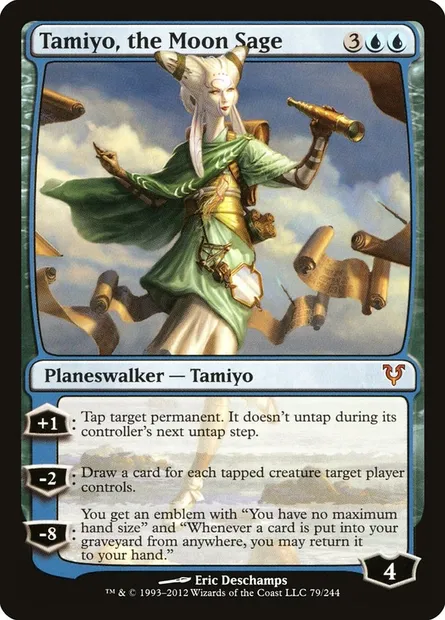 Tamiyo, the Moon Sage, Magic card AVR 79 — Avacyn Restored set