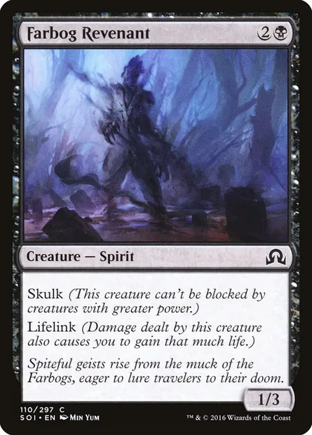 Farbog Revenant, Magic card SOI 110 — Shadows over Innistrad set