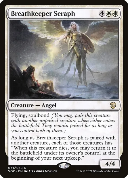 Breathkeeper Seraph, Magic card VOC 31 — Crimson Vow Commander set