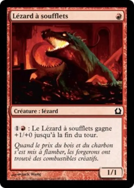 Lézard à soufflets, carte Magic RTR 88 — extension Retour à Ravnica