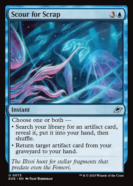 Scour for Scrap, Magic card EOE 73 — Edge of Eternities set