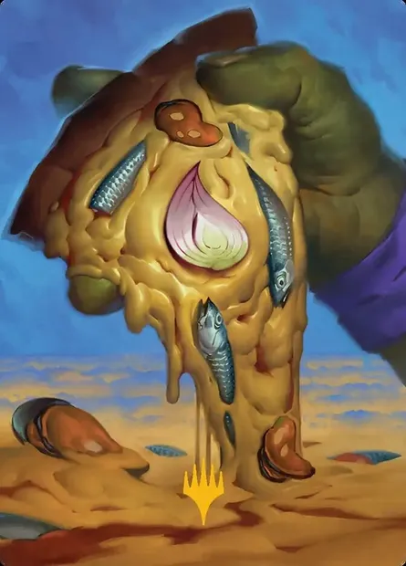 Island // Island, Magic card ATMT 38 — Teenage Mutant Ninja Turtles Art Series set