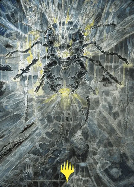 Darksteel Mutation // Darksteel Mutation, Magic card ACMM 31 — Commander Masters Art Series set