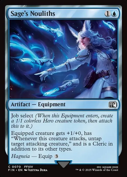Sage's Nouliths, Magic card FIN 70 — Final Fantasy set