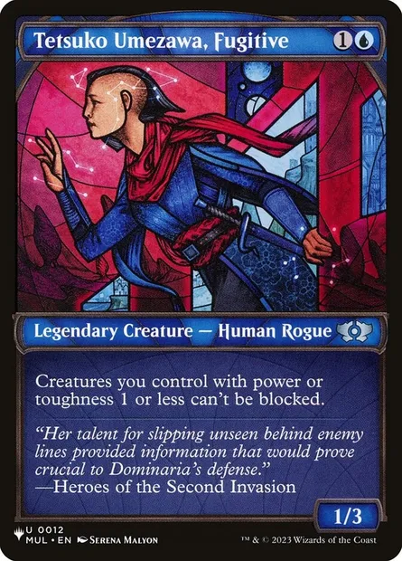 Tetsuko Umezawa, Fugitive, Magic card PLST MUL-12 — The List set