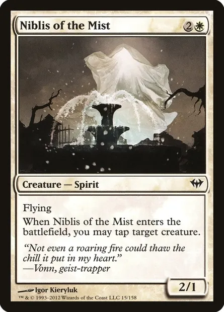 Niblis of the Mist, Magic card DKA 15 — Dark Ascension set