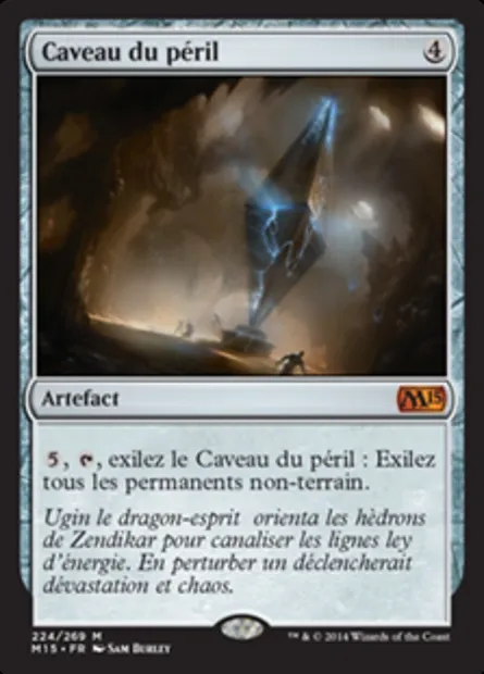 Caveau du péril, carte Magic M15 224 — extension Magic 2015