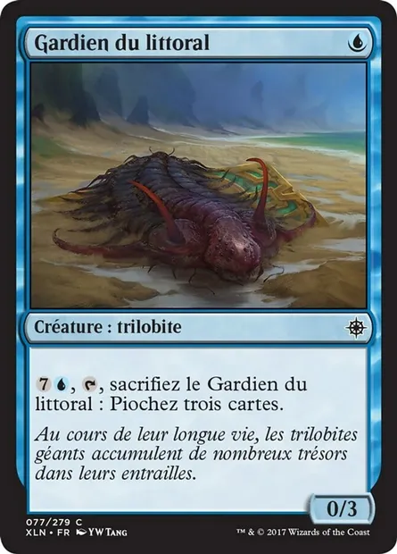 Gardien du littoral, carte Magic XLN 77 — extension Ixalan