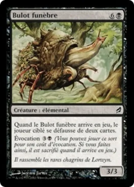 Bulot funèbre, carte Magic LRW 127 — extension Lorwyn