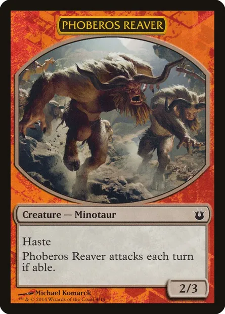 Phoberos Reaver, Magic card TBTH 4 — Battle the Horde set