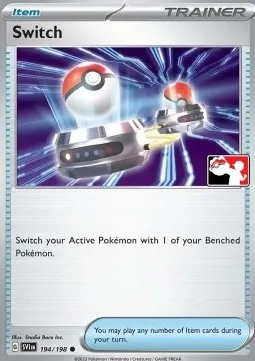 Échange, carte Pokémon PPS 194-2 — extension Play! Pokémon Prize Pack Series