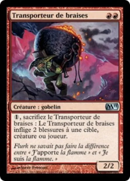 Transporteur de braises, carte Magic M11 135 — extension Magic 2011