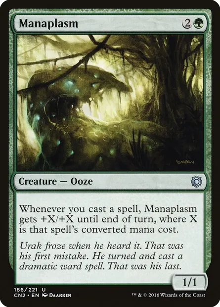 Manaplasm, Magic card CN2 186 — Conspiracy: Take the Crown set