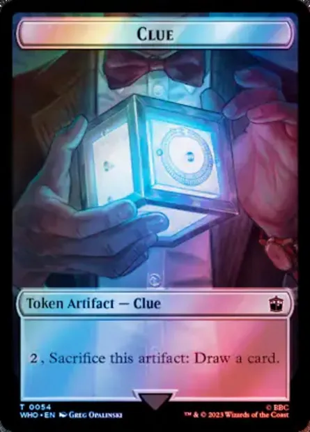 Clue, Magic card TWHO 54 — Doctor Who Tokens set
