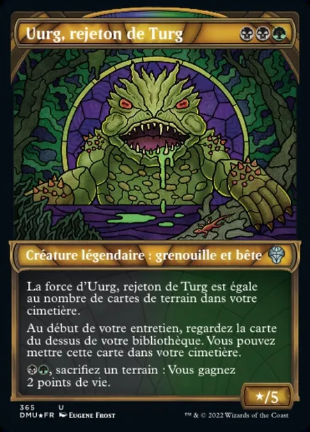 Uurg, rejeton de Turg, carte Magic DMU 365 — extension Dominaria Uni