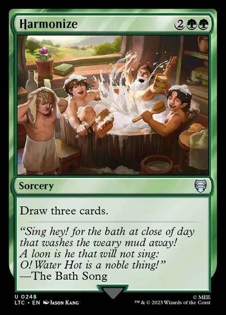 Harmonize, Magic card LTC 248 — Tales of Middle-earth Commander set