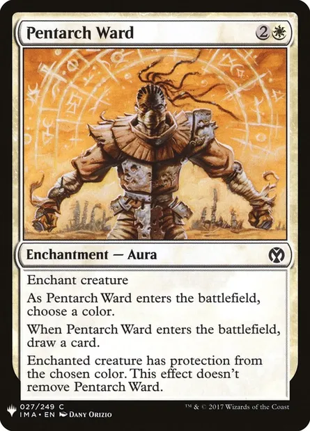 Pentarch Ward, Magic card PLST IMA-27 — The List set