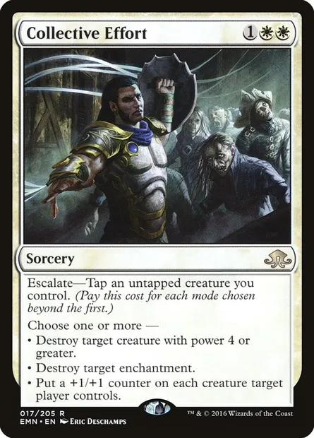 Collective Effort, Magic card EMN 17 — Eldritch Moon set