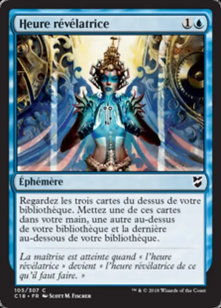 Heure révélatrice, carte Magic C18 105 — extension Commander 2018
