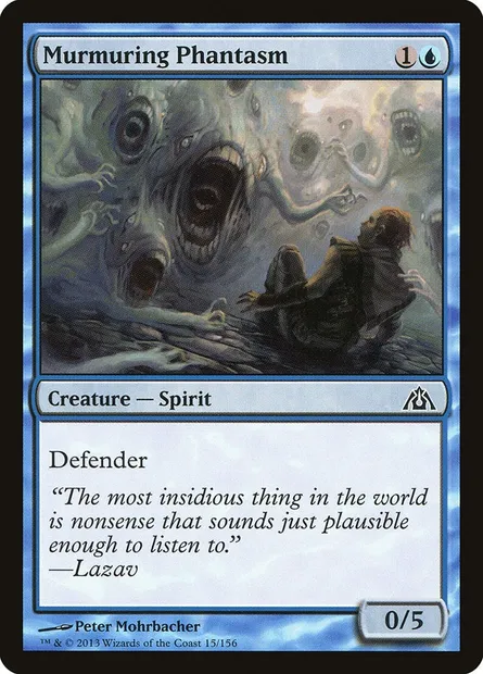 Murmuring Phantasm, Magic card DGM 15 — Dragon's Maze set