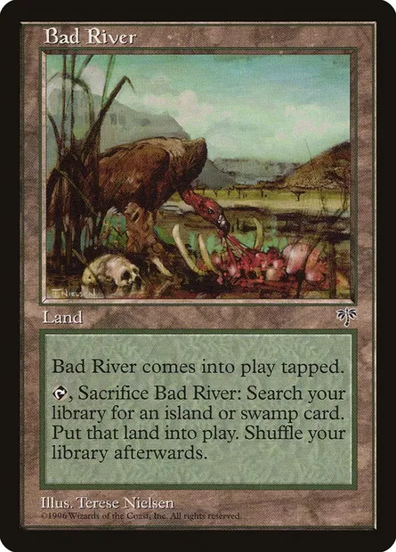 Bad River, Magic card MIR 324 — Mirage set
