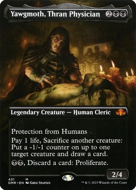 Yawgmoth, Thran Physician, Magic card DMR 431 — Dominaria Remastered set