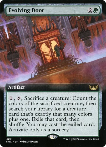 Evolving Door, Magic card SNC 429 — Streets of New Capenna set