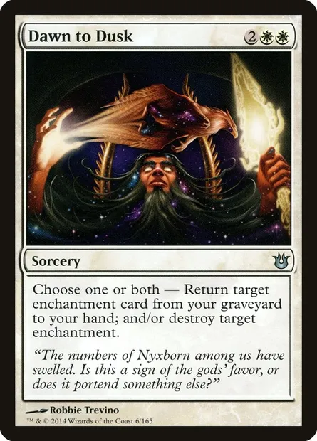 Dawn to Dusk, Magic card BNG 6 — Born of the Gods set